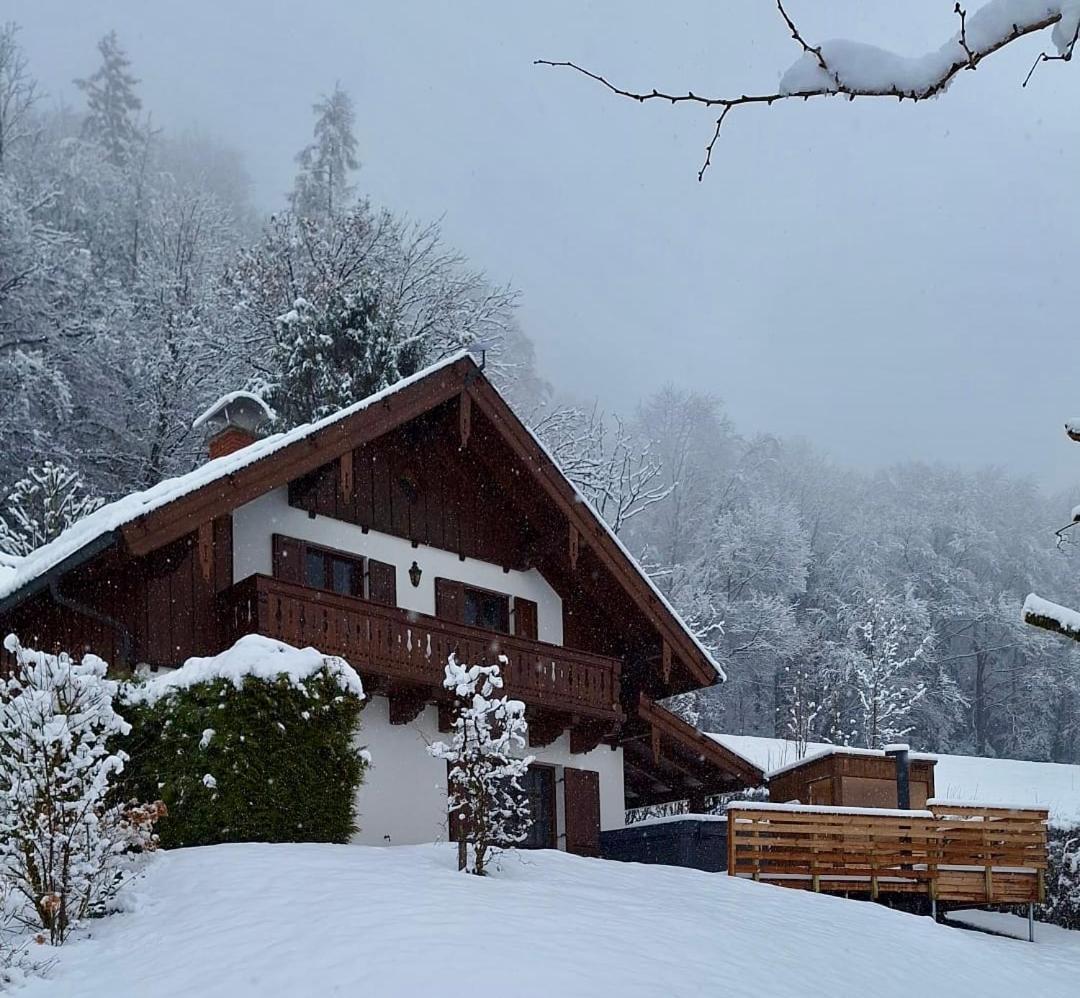 Luxus Alpenparadies Nahe Salzburg Sauna & Whirlpool Adnet Exterior photo