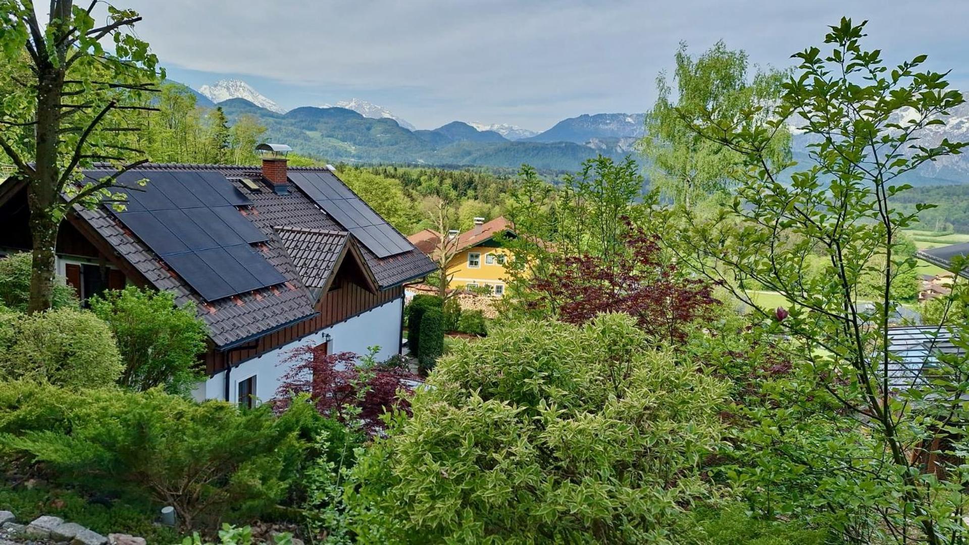 Luxus Alpenparadies Nahe Salzburg Sauna & Whirlpool Adnet Exterior photo